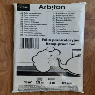Гідроізоляційна мембрана Arbiton Folia Hydro 15m2